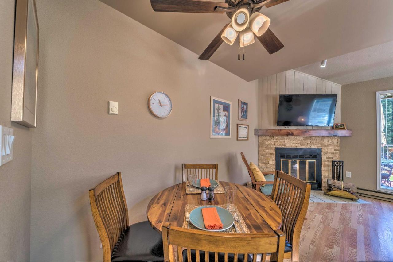 Cloudcroft Townhome With Deck - 1 Mi To Burro Ave! Exterior foto